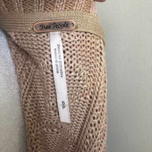 SOLD Free People Multi-Texture Sand Cardigan - Picture 8 of 8